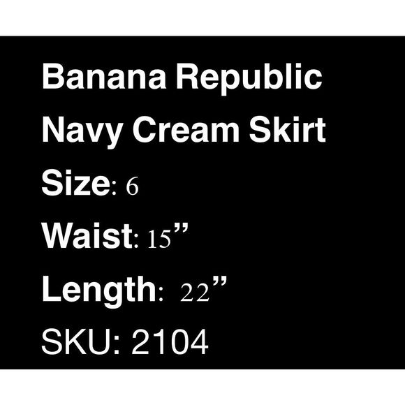 Banana Republic Pencil Skirt- size 6 - Picture 7 of 7